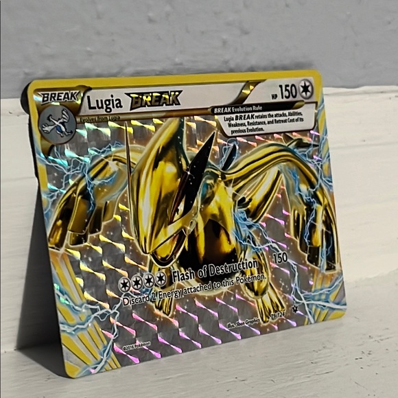 【For Brea J】lugia[1/2] Lugia BREAK Pokémon Card